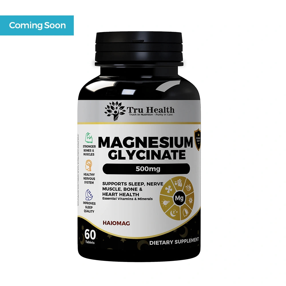 Magnesium Glycinate 500Mg Coming Soon.